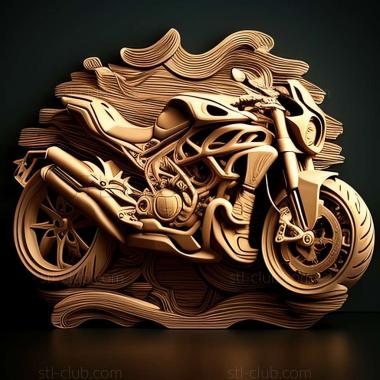 3D модель Ducati Monster 821 (STL)